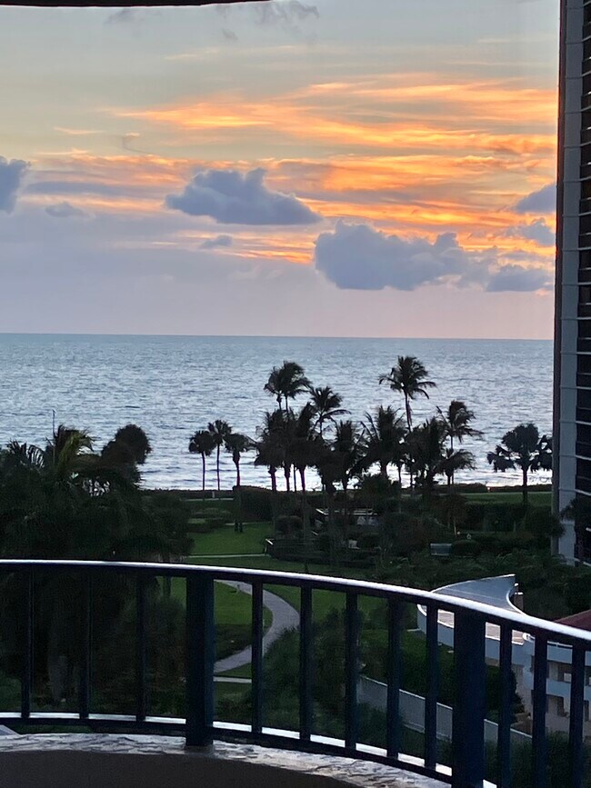 View from balcony - 4451 Gulf Shore Blvd N