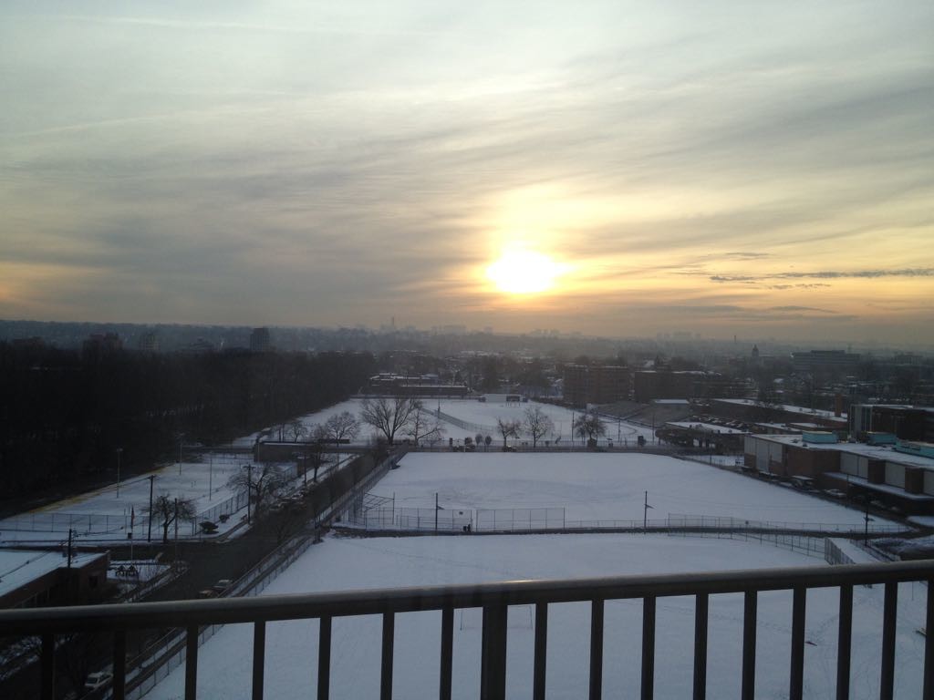 view from the balcony - 160 Overlook Ave
