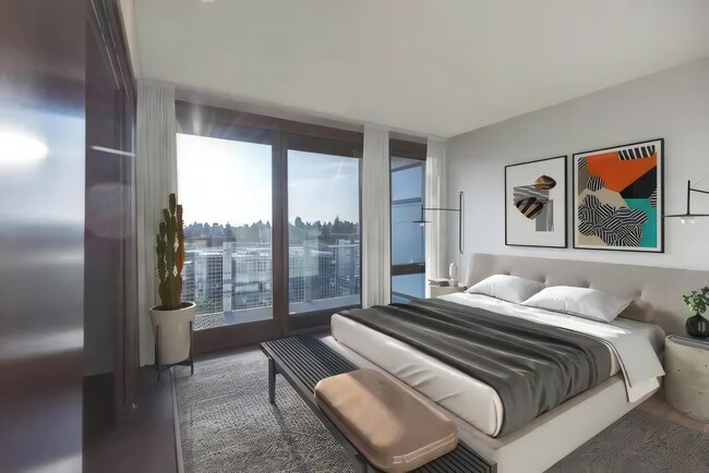 Ventanales de piso a techo - Ballard Lofts