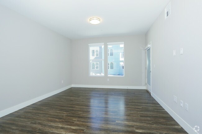 1HAB, 1BA - 711 ft² A1 Sala de estar - The Mercer