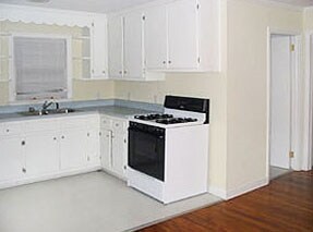 Left-side "A" unit Kitchen (Bathroom beyond). - 7 Bolin Hts