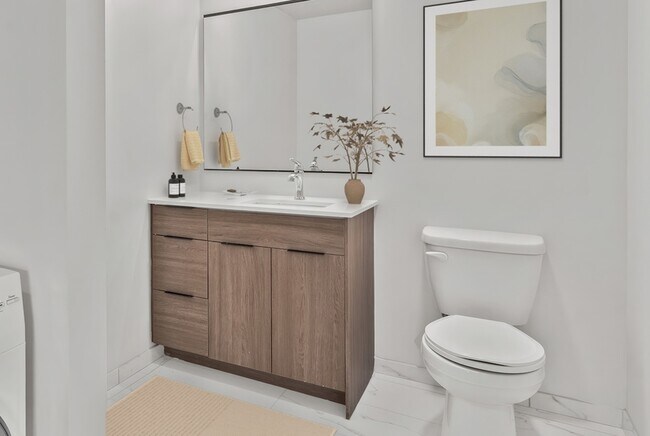 El baño de The Broadway at Midland Lofts - Midland Lofts