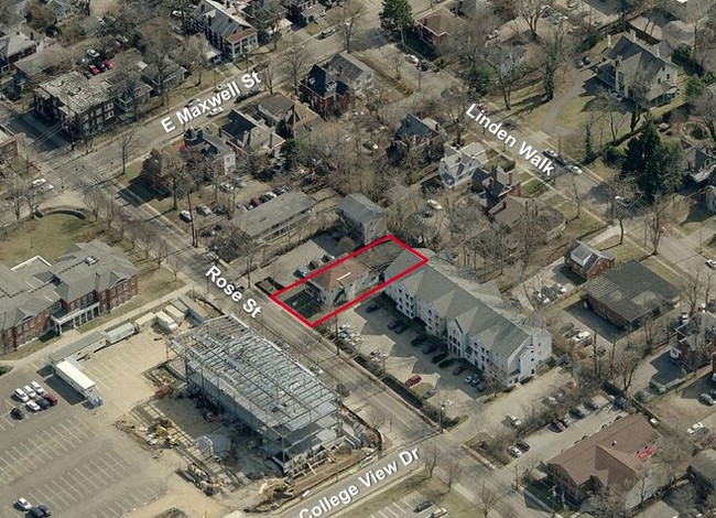 Aerial Photo - 320 Rose St