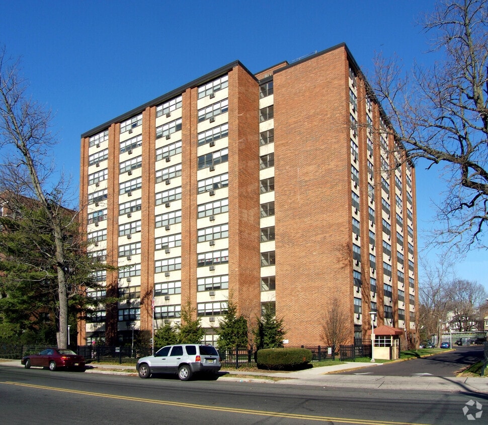 View from the south - J. Conner French Towers