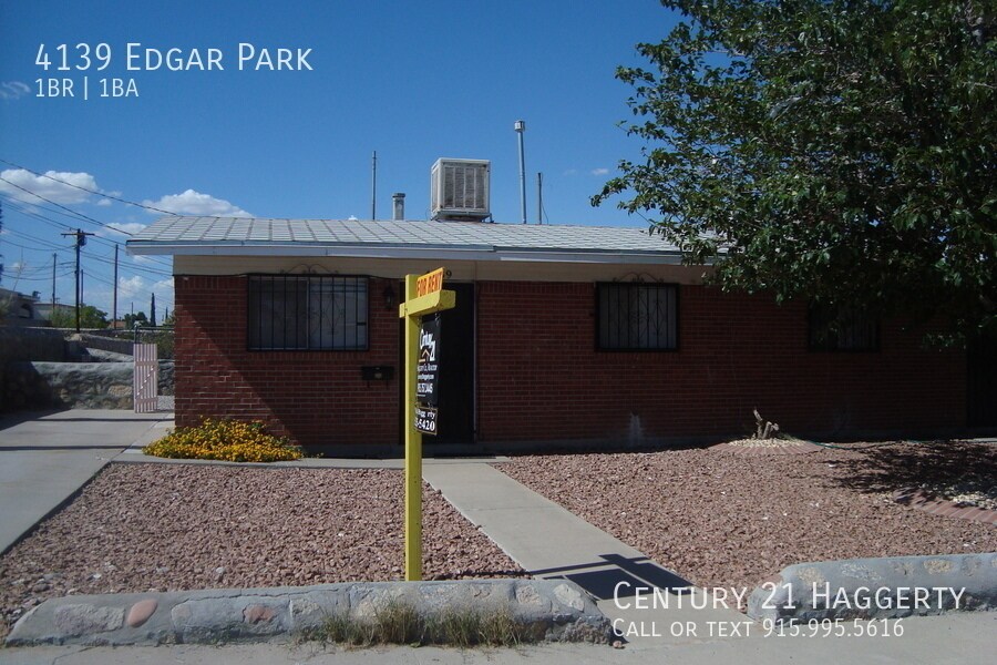 4139 Edgar Park Ave, El Paso, TX 79904 House for Rent in El Paso, TX