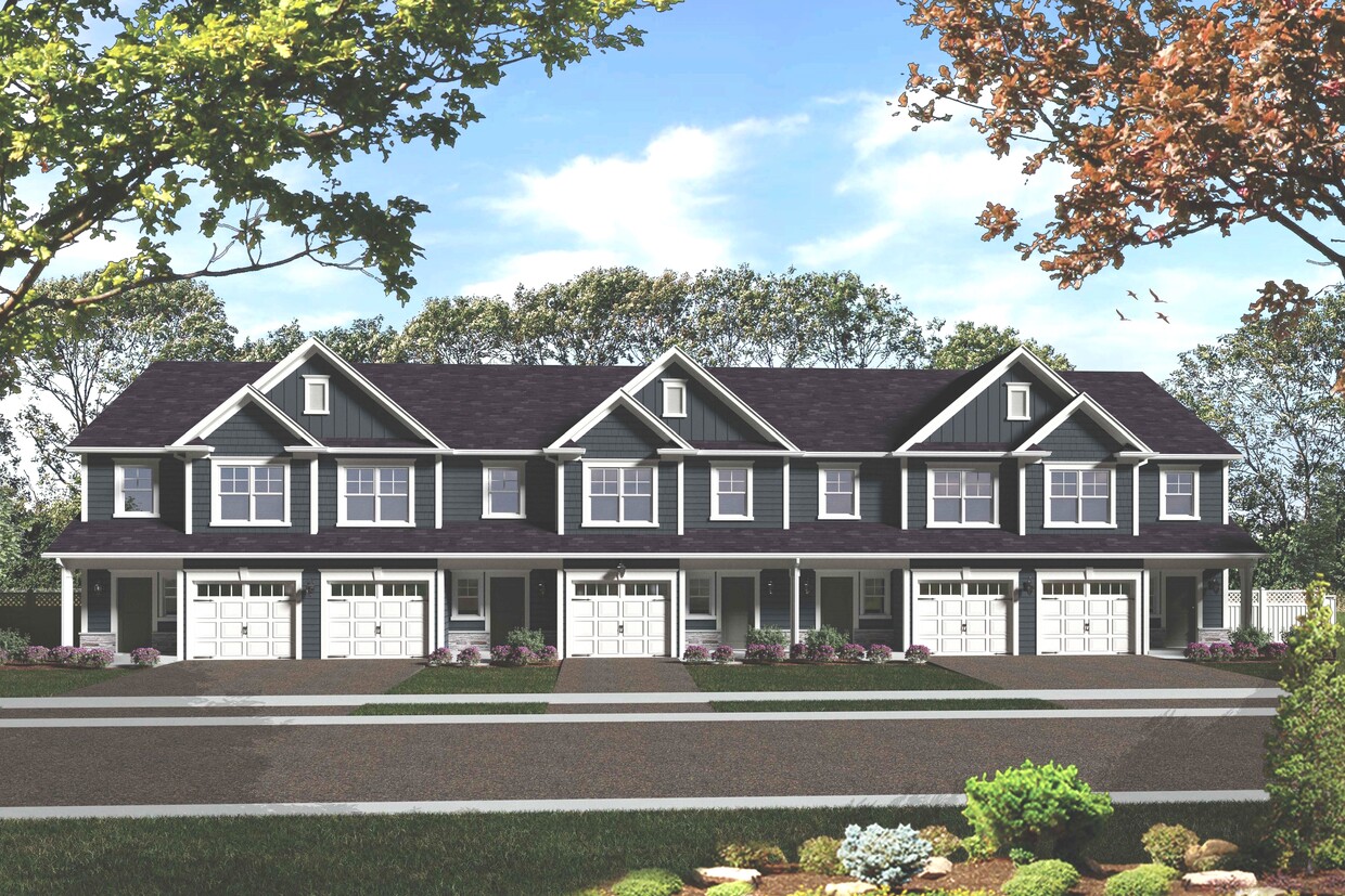 Edificio de dos pisos - Townhomes @ Oakridge Glen