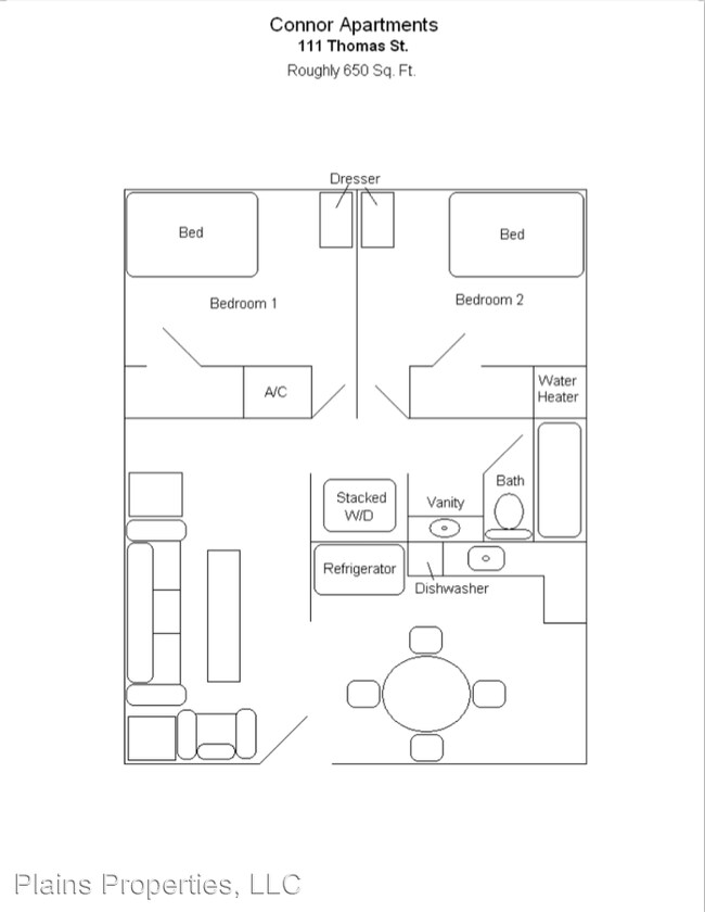Foto del edificio - 2 br, 1 bath Apartment - 111 Thomas St
