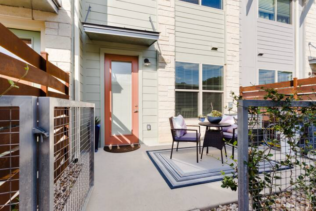 Back Patio - 7805 Cooper Ln