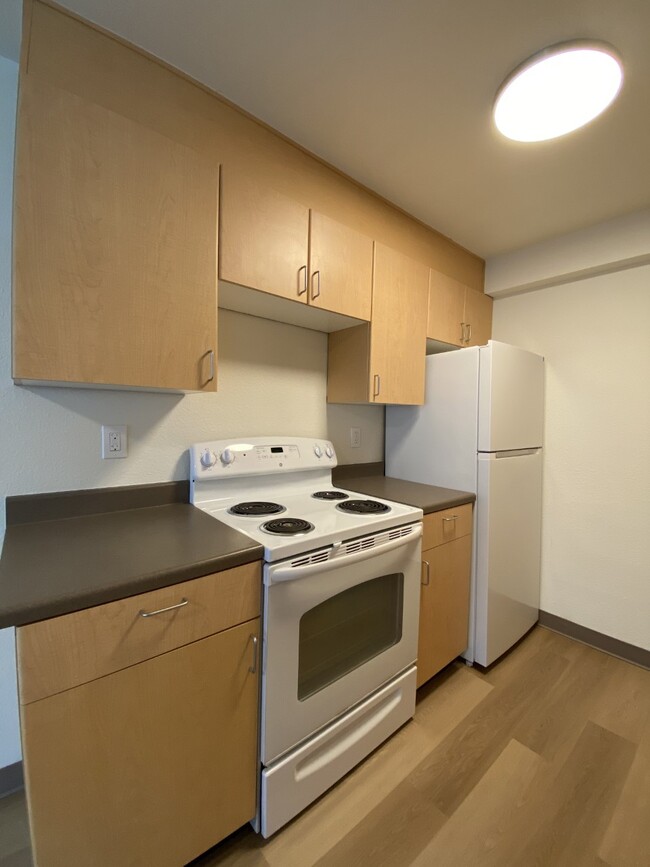 06 Remodel | Kitchen - Olympic Park Apartments