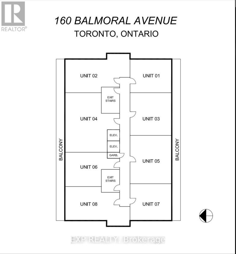 Photo du bâtiment - 160 Balmoral Ave