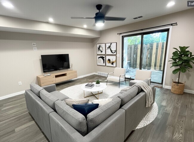 Sala de estar - Ambientada virtualmente - 97 Lancelot Ln