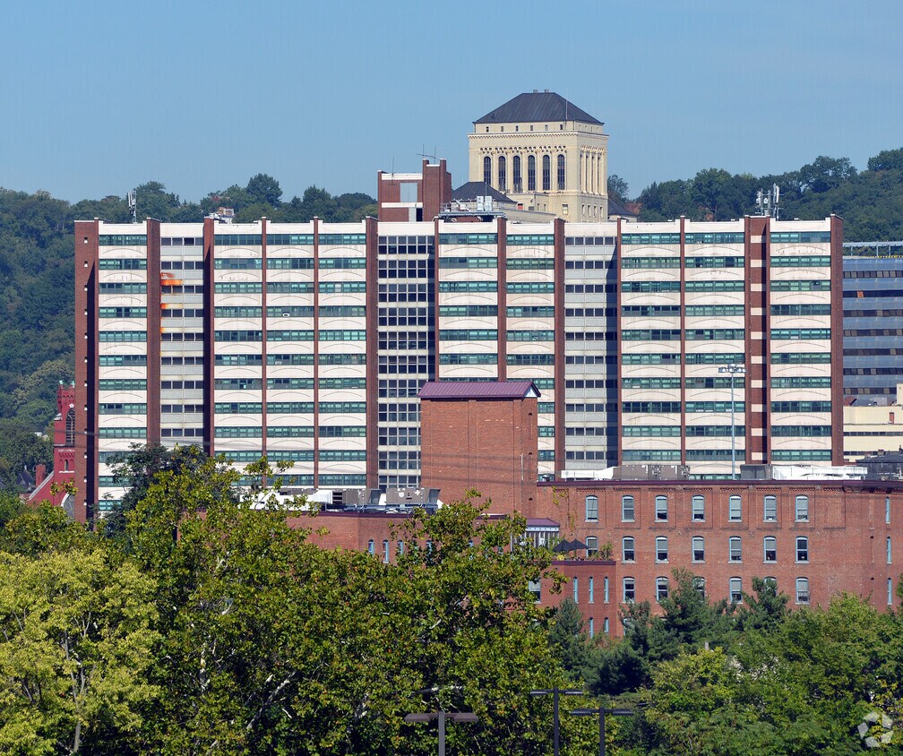 View from the southeast - North Side  Apartments
