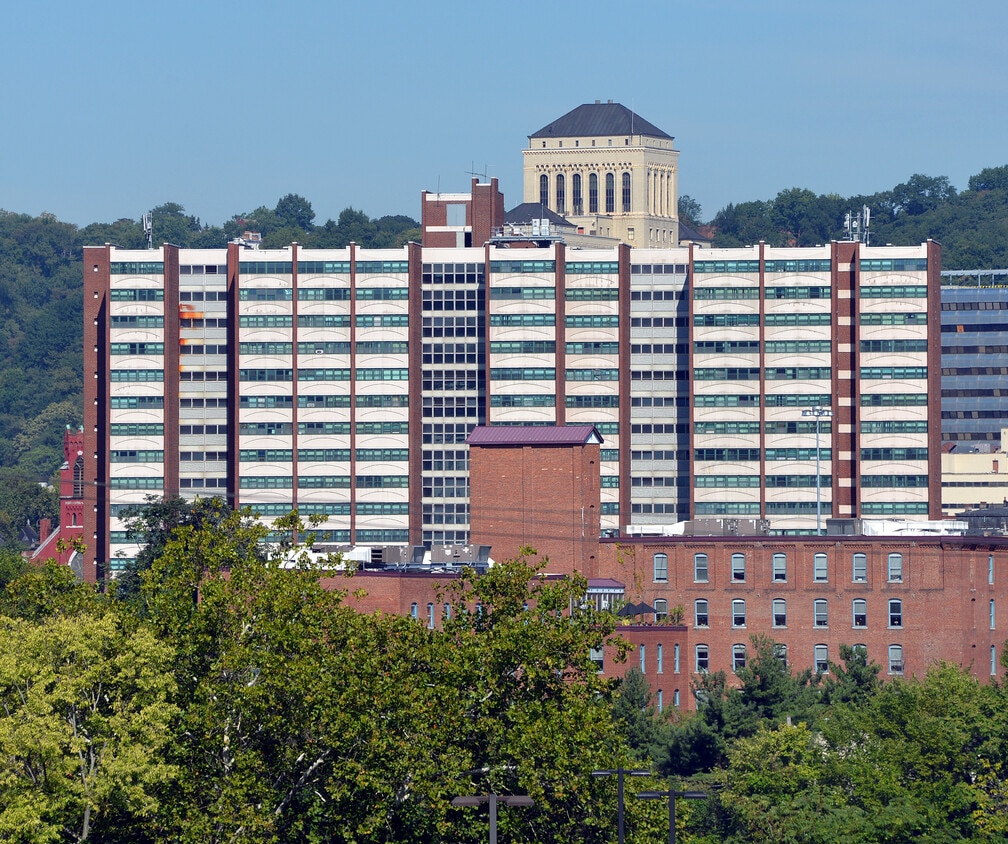 View from the southeast - North Side  Apartments