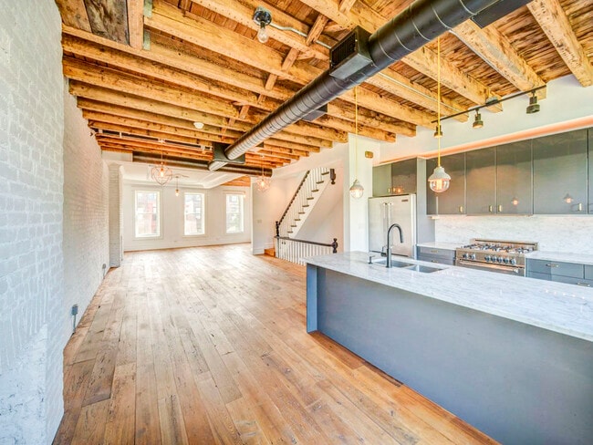 Parlor: Open Plan - 607 Hancock St