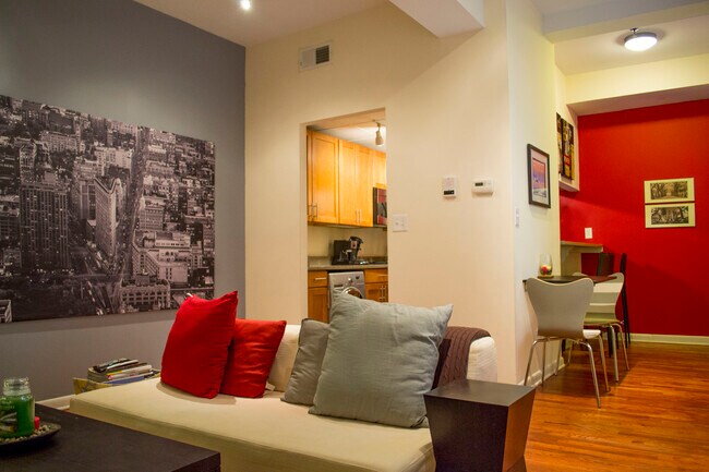 Accent walls have changed to white - 227 Christopher Columbus Dr