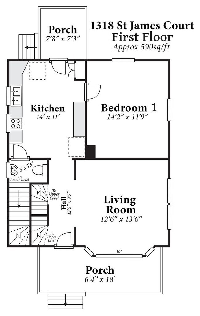 Building Photo - 1318 St James Ct