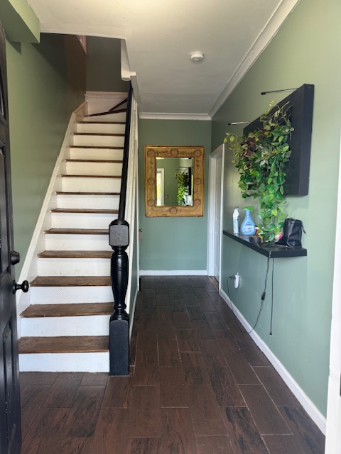 Hallway & Entrance to 1st Flor Unit - 423 Alden St