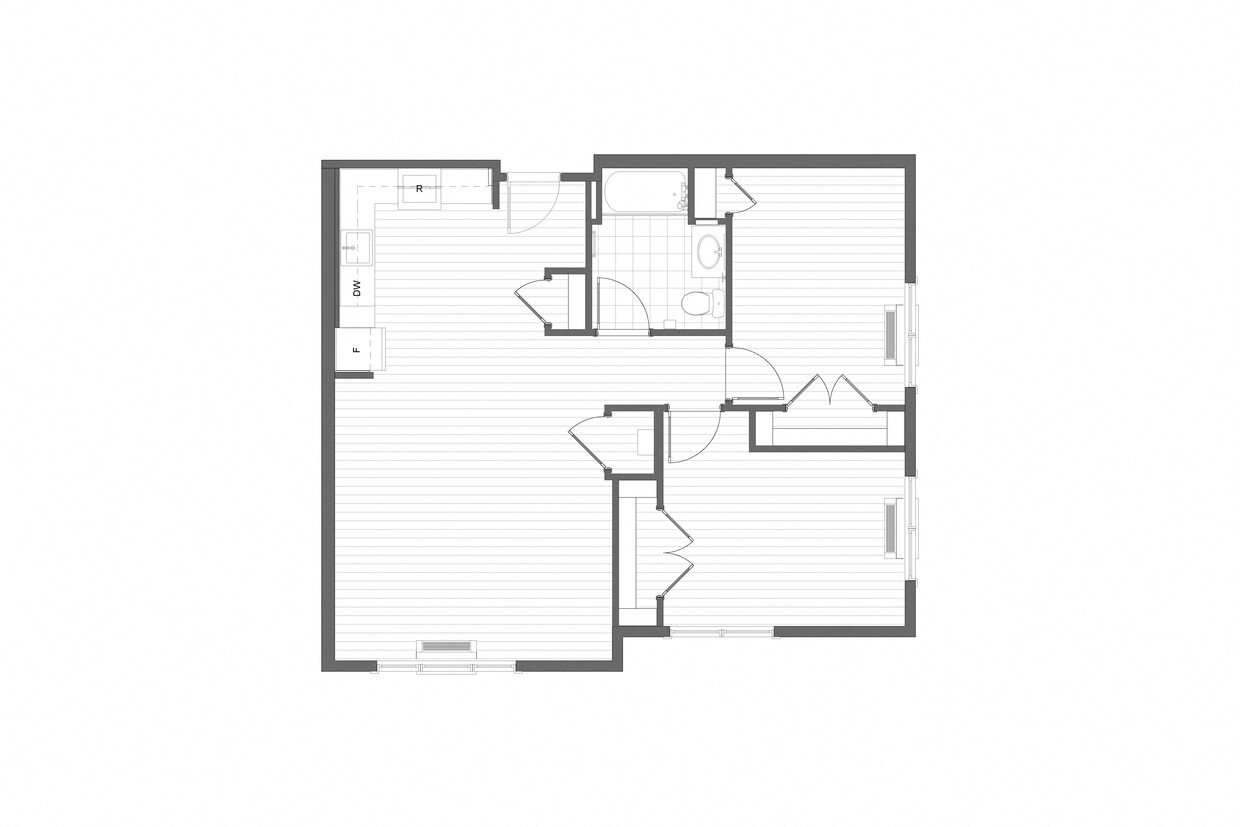 Floorplan - Allenwood Terrace Apartments