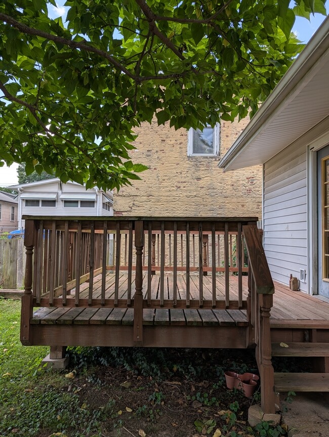 Back deck - 6318 W Park Ave