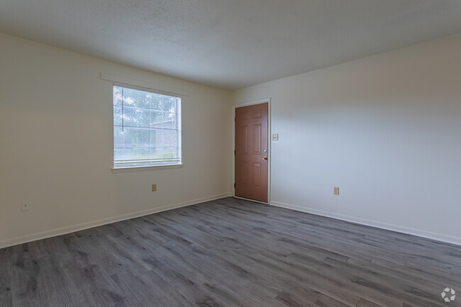 2BR, 1BA - Living Room - Edgewater Apartments