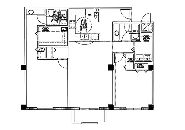 Floor Plan - Model 2G - Vue at Brickell