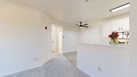 Step into a world of endless possibilities in this exquisite 1-bedroom apartment, where modern elegance meets effortless living. As you enter, you're greeted by an abundance of natural light streaming through large windows, creating an atmosphere of warmth and serenity. The open-concept layout seamlessly blends living and dining areas, perfect for entertaining or relaxing after a long day.

The heart of this home is the stunning kitchen, featuring sleek white cabinetry, stainless steel appliances, and a stylish breakfast bar. This culinary haven is designed to inspire your inner chef and make meal preparation a joy. The spacious bedroom is a tranquil retreat, boasting plush carpeting and ample closet space for all your belongings.

Indulge in the luxurious bathroom, complete with a modern vanity, elegant fixtures, and a soothing color palette. The light wood-look flooring throughout adds a touch of sophistication and ties the entire space together. With its thoughtful design and high-quality finishes, this home offers the perfect canvas for your personal style.

Located in the desirable San Ramon area, this property puts you at the center of convenience and opportunity. Embrace a lifestyle of comfort, style, and endless possibilities in this meticulously crafted living space. Your dream home awaits – seize the opportunity to elevate your everyday living experience.