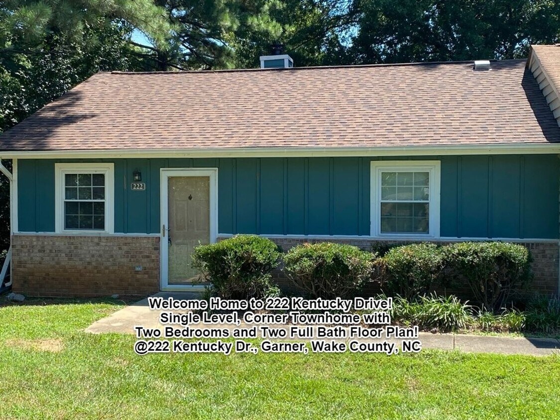 222 Kentucky Dr, Garner, NC 27529 Townhome Rentals in Garner NC