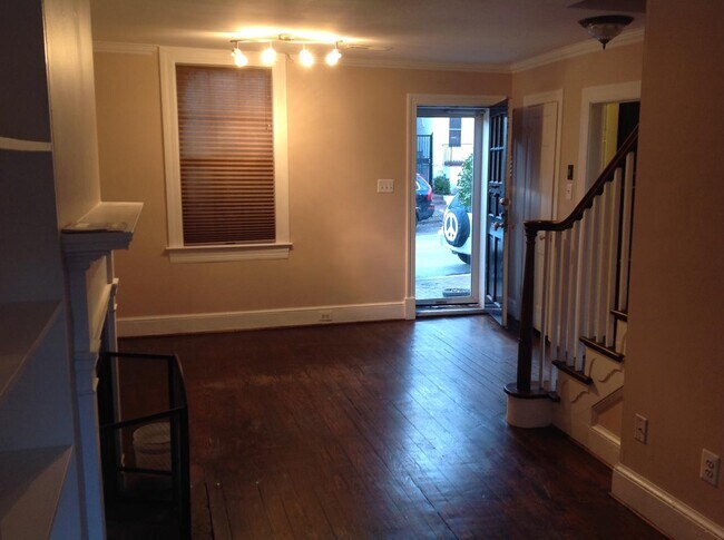 Living room looking toward front - 1523 26th St NW