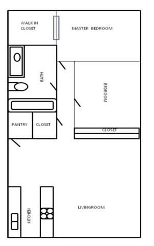 2BR/1BA - Lincoln Woods