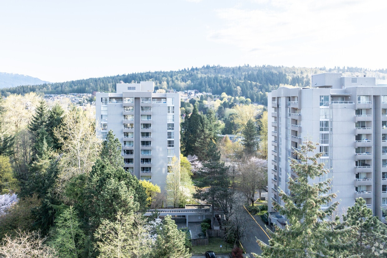 Aerial Photo - Halifax Towers Apartments