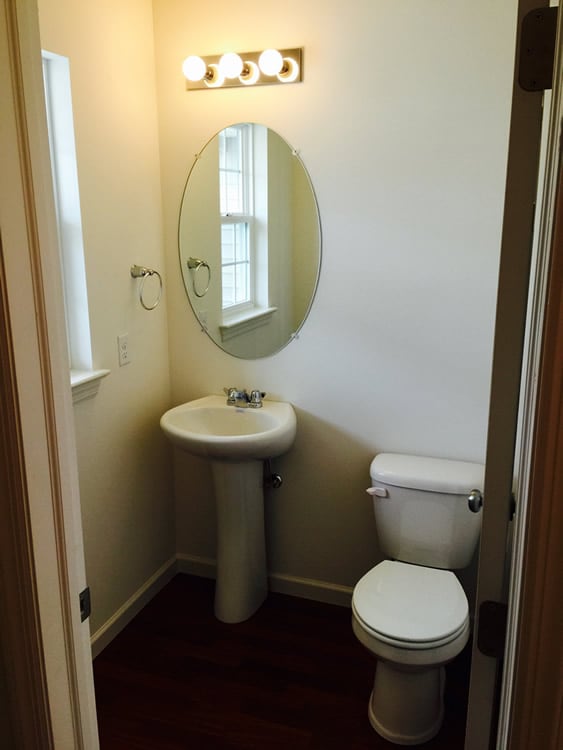 Townhouse Powder Room - Stonebrook at Northside Crossing