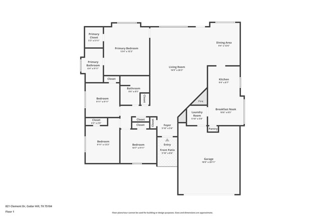 Building Photo - 821 Clement Dr