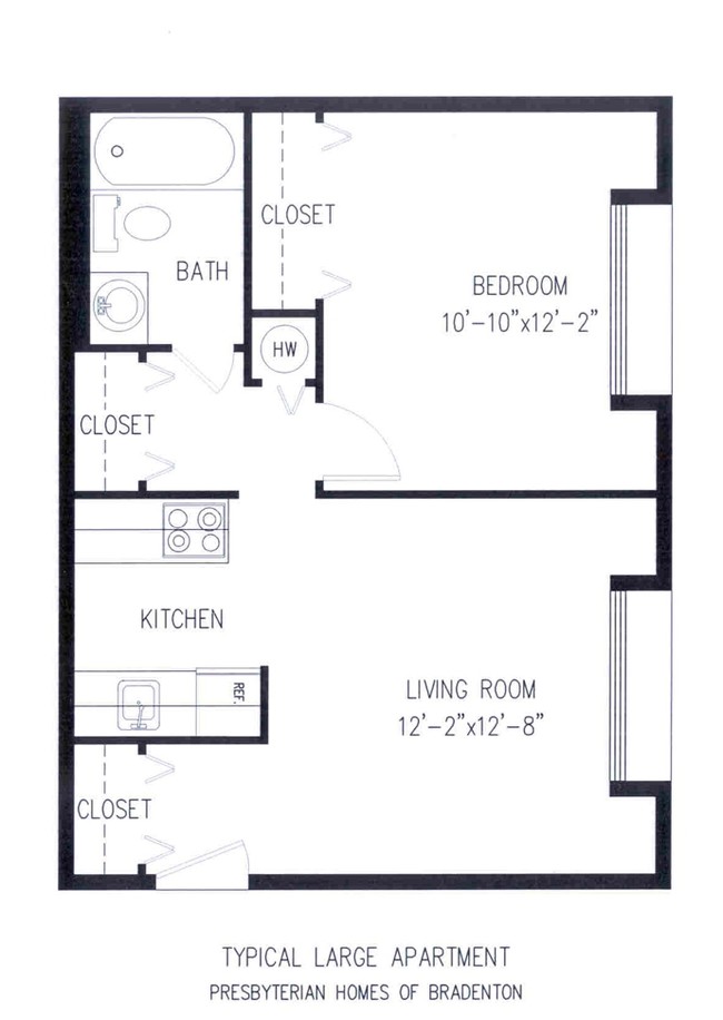 1BR/1BA - Presbyterian Villas of Bradenton