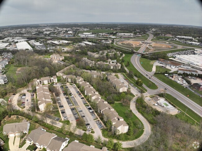 3D Exterior - Oak Forest Apartments