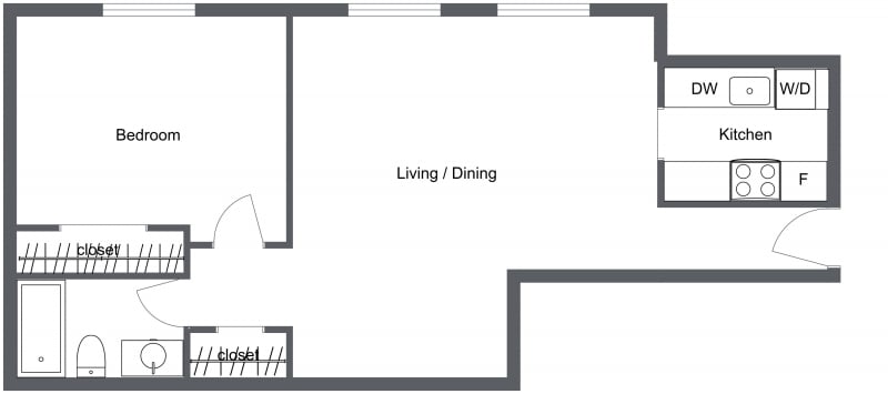 Renova of Brunswick – 1 Bedroom 1 Bath A Renovated