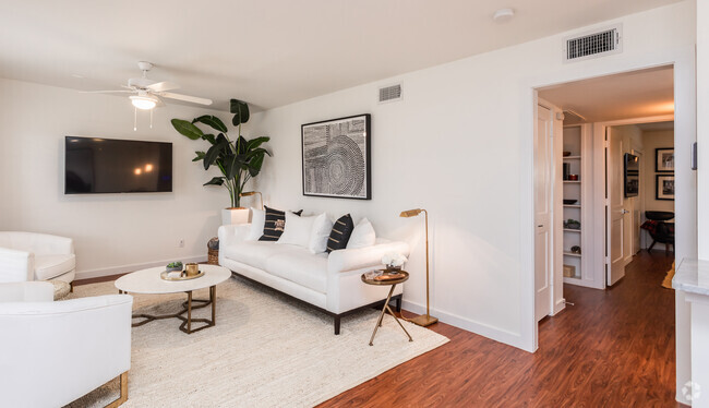 2BR, 1BA - 966SF "The Monroe" Living Room - the PARKER Broadway