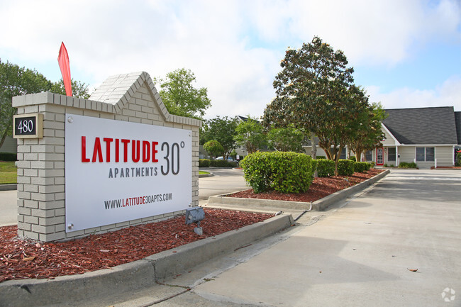 Front Sign - Latitude 30 Apartments