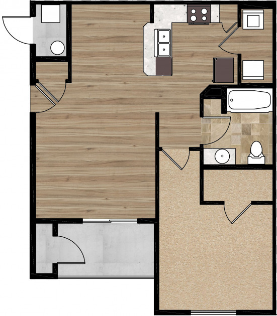 747 square feet - Seasons on Skyline