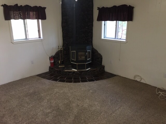 Family Room/Pellet Stove - 3319 Lago Vista Dr