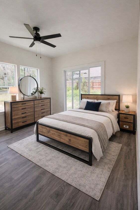 Dormitorio (renderizado por IA) - 1641 Groom Rd