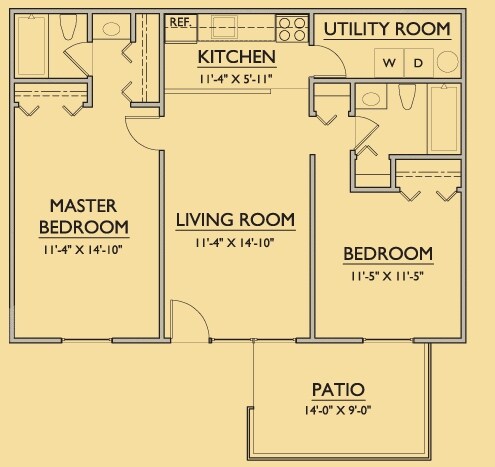 Rowanoake Apartments – The Master Suite