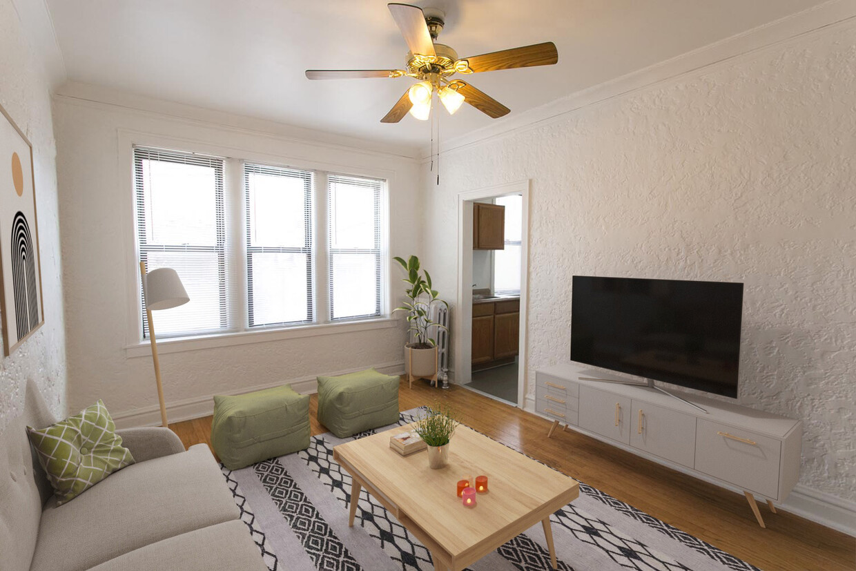 Dining/Living room - 5415 S. Woodlawn Avenue