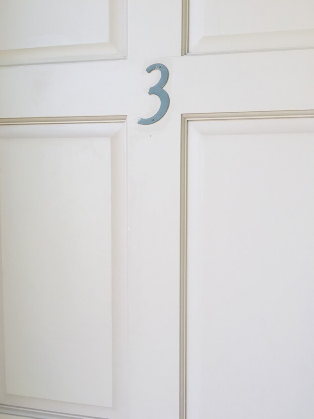 Apartment 3 entry door - 2704 11th St