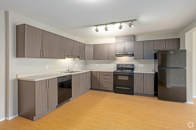 2 chambres, 1 salle de bain - 988 pi² - Cuisine - Brintnell Place