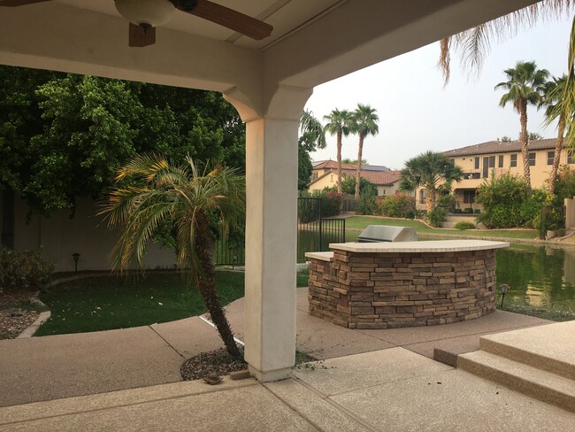 Backyard w Barbeque and Spa - 4583 S Wildflower Plz