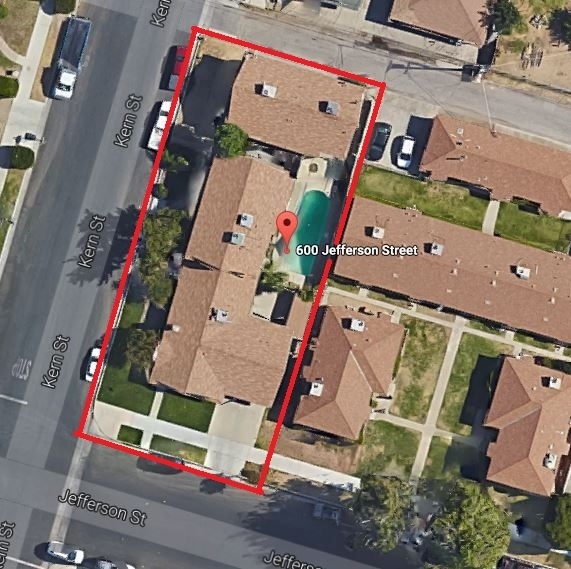 Aerial Photo - 600 Jefferson St