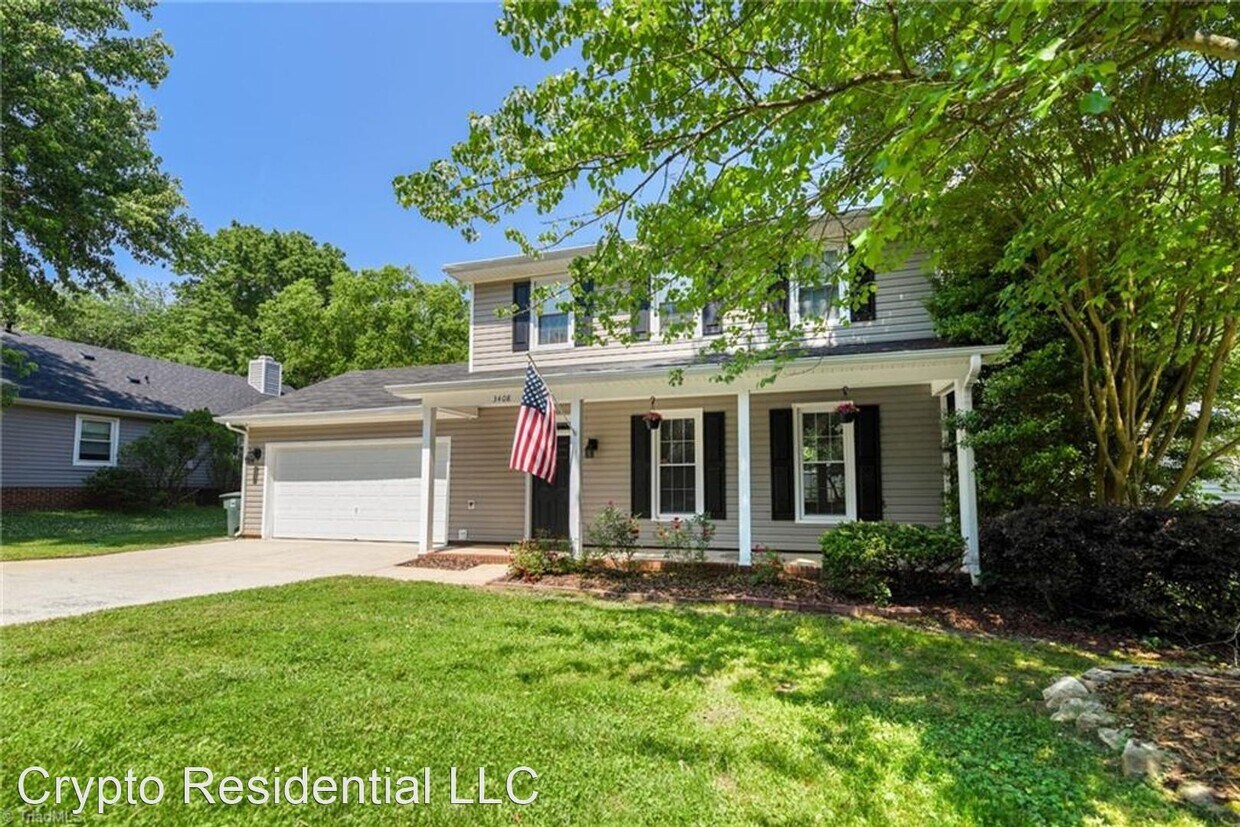 3 br, 2.5 bath House 3408 Bent Creek Ct House Rental in Greensboro