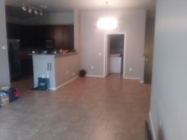 View from living room towards kitchen - 2402 E 5th St