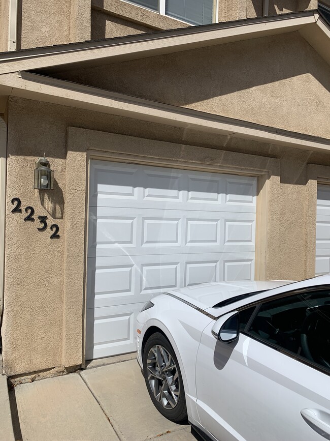 Outside garage - 2232 Golden Gate Grv
