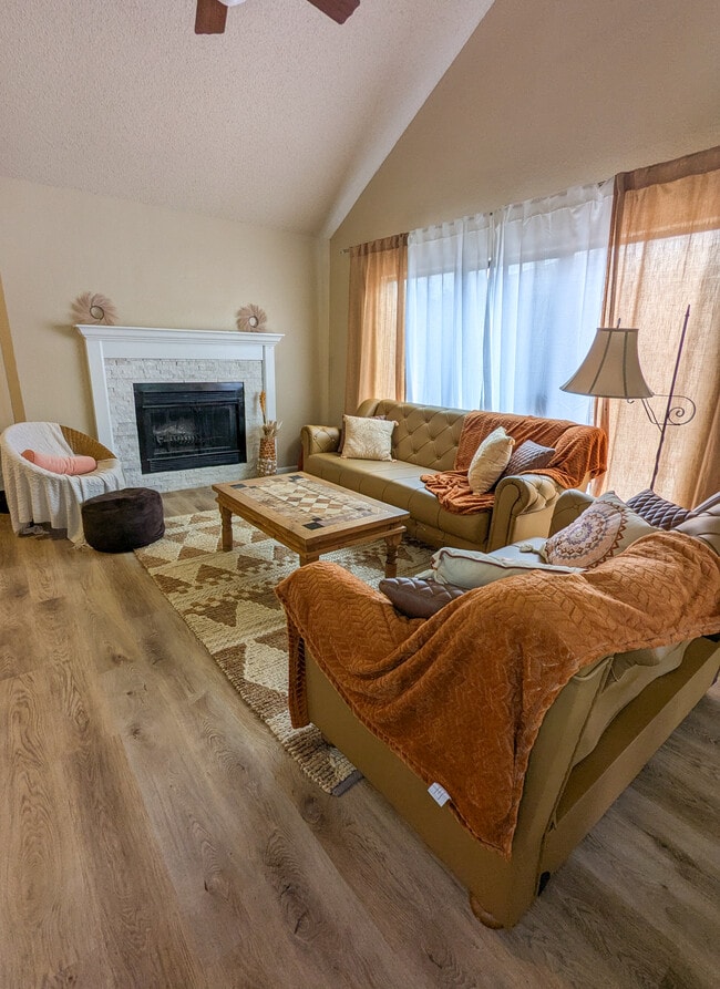 Furnished Living Room - 1909 Lavaca Ct